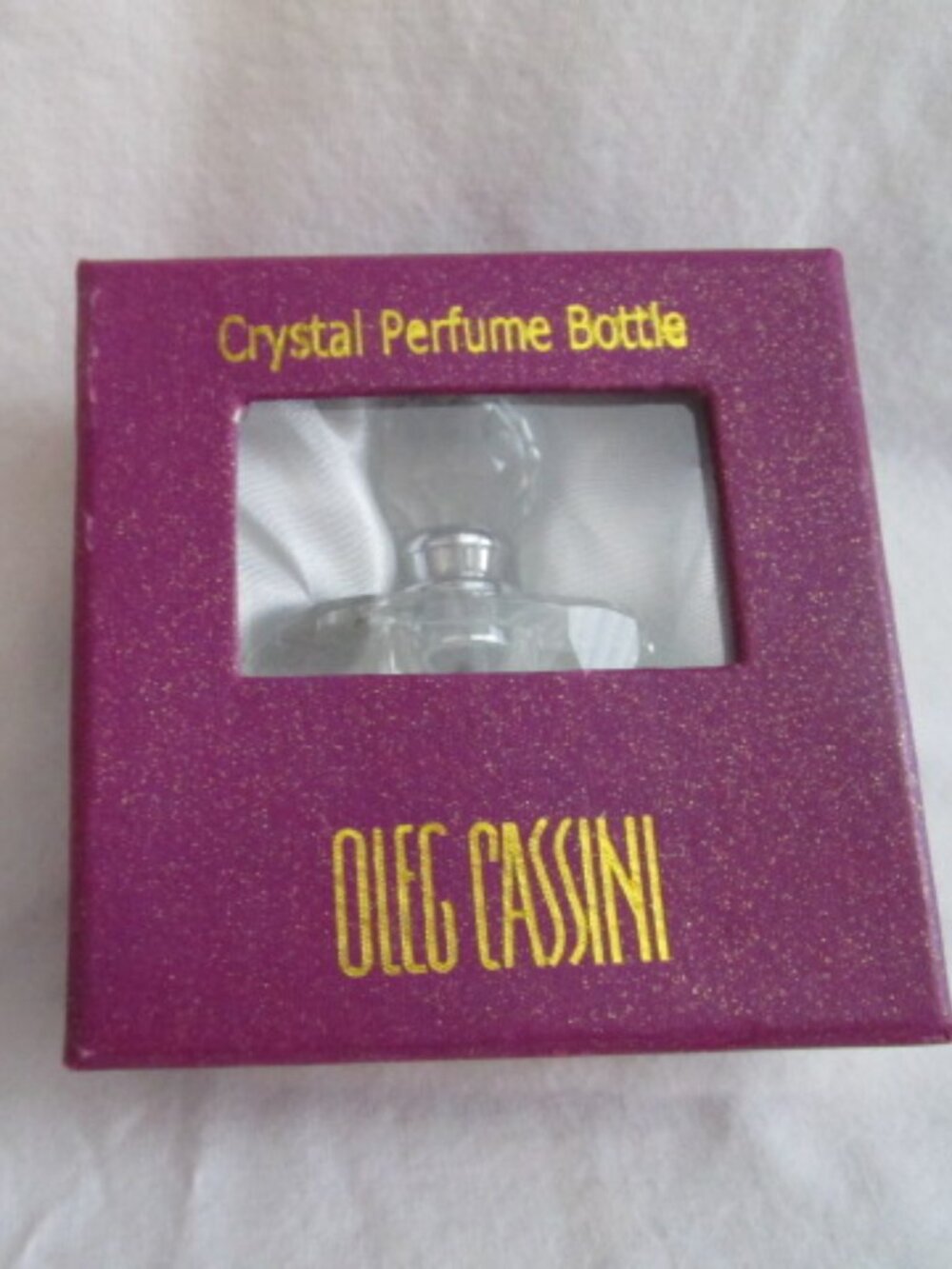 OLEG CASSINI PURFUME BOTTLE NEW IN BOX